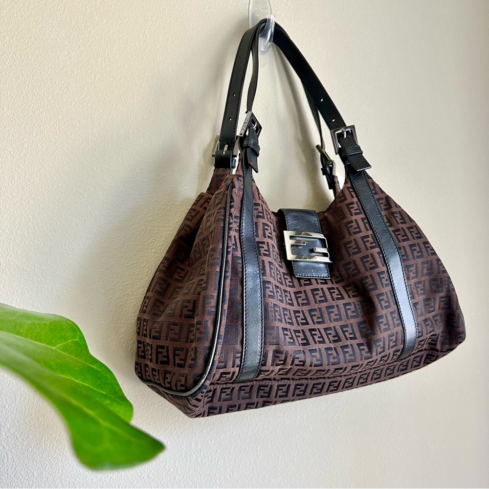 Genuine Fendi Zucchino Handbag